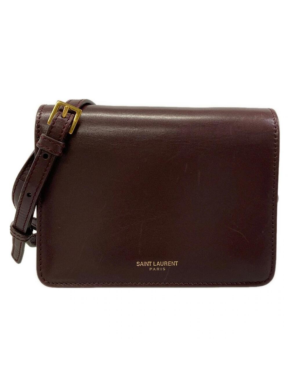 Saint Laurent Paris Bordeaux Leather #320243S76B